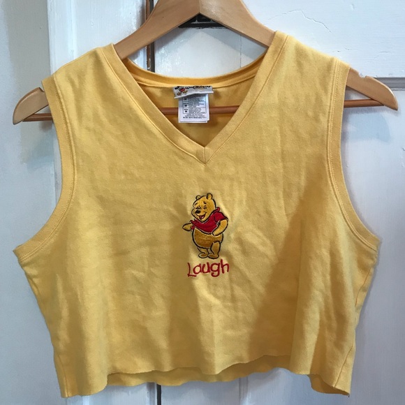 yellow winnie the pooh shirt